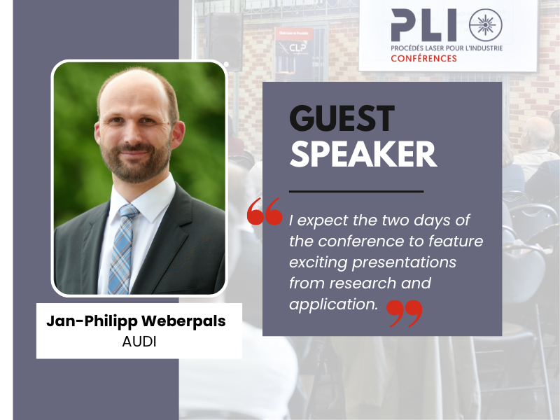 Guest Speaker at the PLI Conferences : Jan-Philipp WEBERPALS