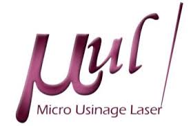Logo adherent MICRO USINAGE LASER
