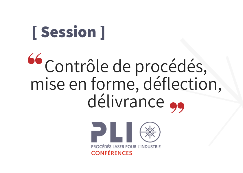 Session contrôle de procédés – PLI Conférences 2019