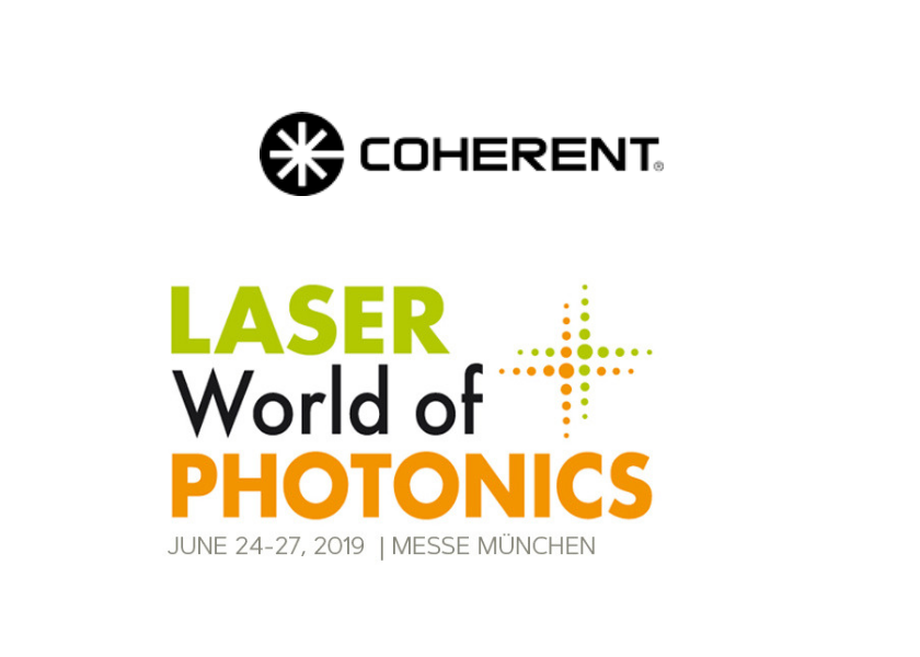 Coherent at LASER World of PHOTONICS 2019 