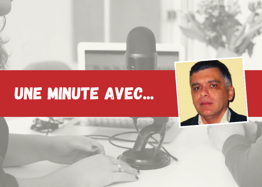 Une minute avec Emmanuel Fretel 