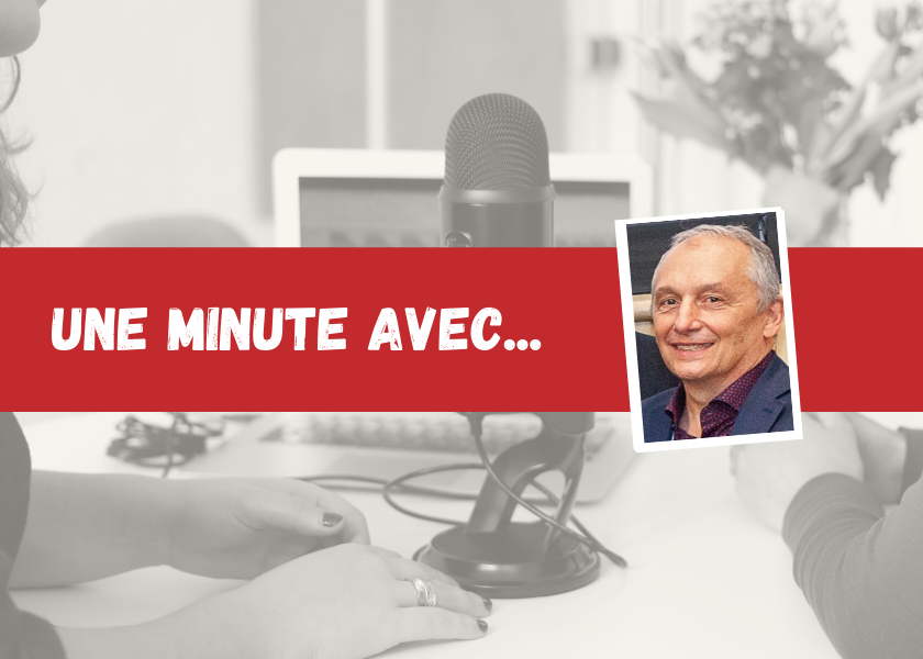 Une minute avec Jean-Paul Gaufillet
