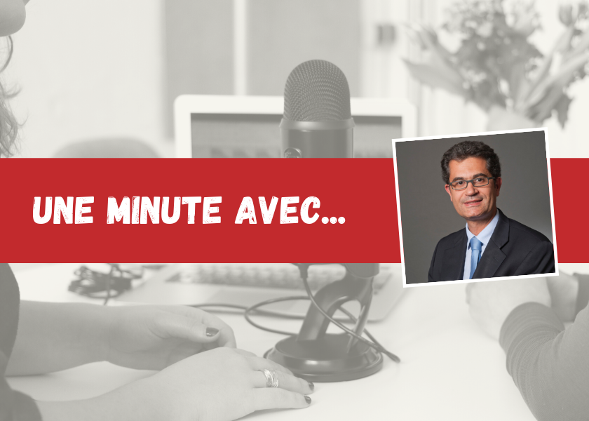Une minute avec Olivier Matile