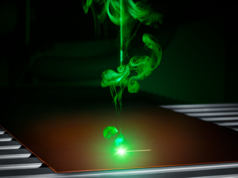 Le premier laser vert installé à l’ENSAM de Paris pour une étude sur les nouvelles longueurs d’ondes dans la fabrication additive.