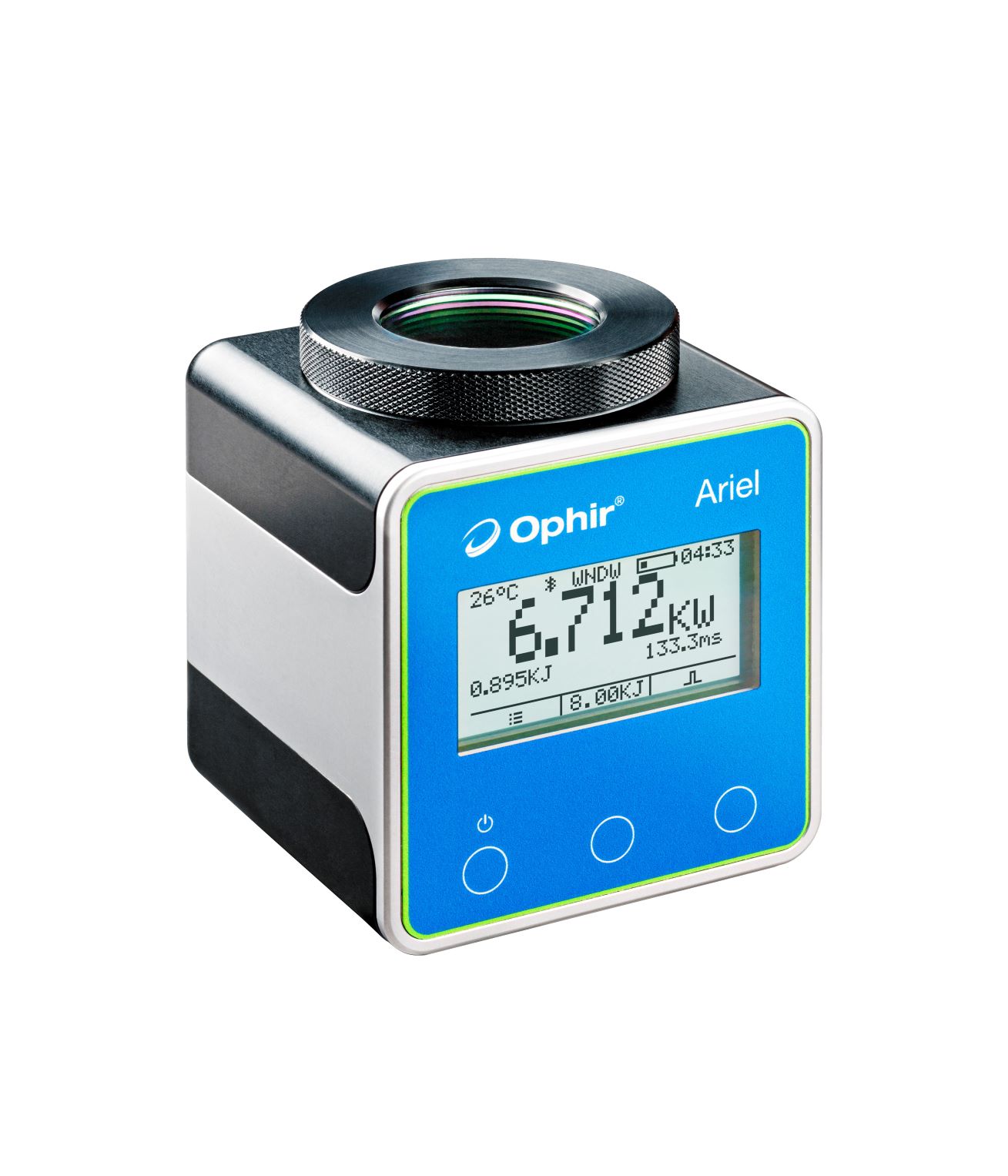 MKS Instruments présente Ophir® Ariel, un instrument de mesure de puissance compact 