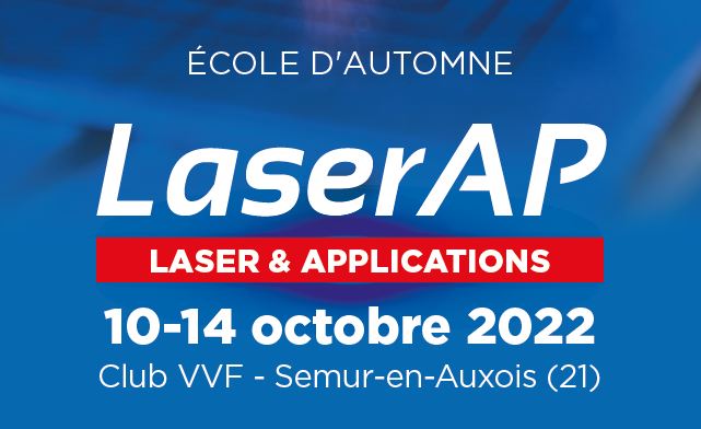 Séminaire LaserAP 2022 : laser et applications