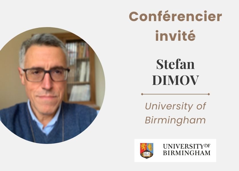 PLI Conférences - Guest Speakers : Stefan DIMOV