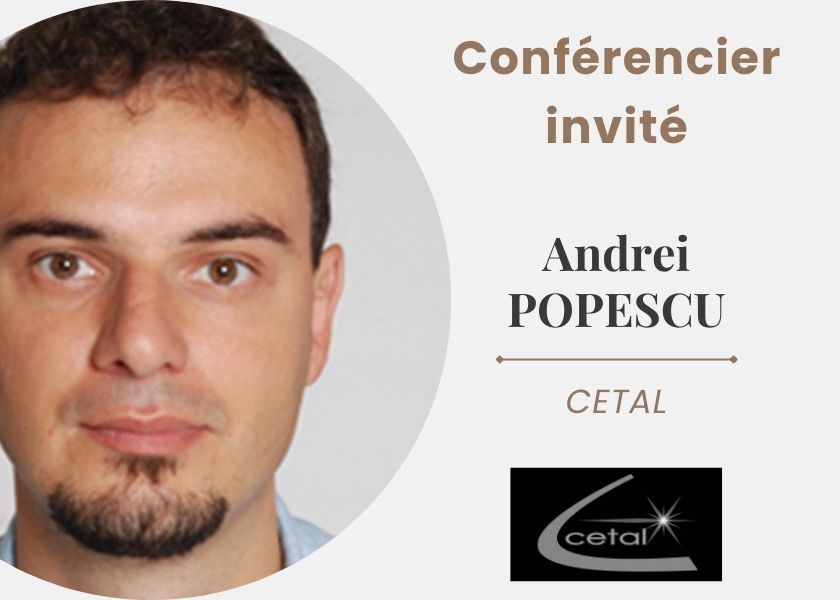 PLI Conférences - Guest Speakers : Andrei POPESCU