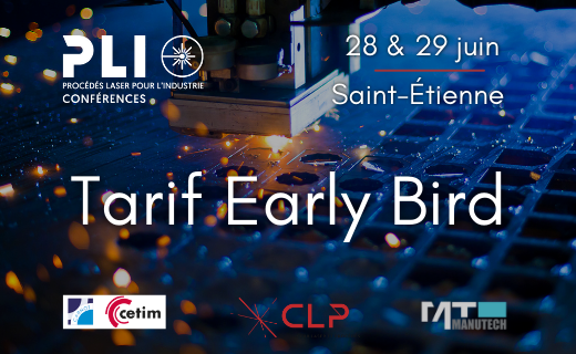 PLI Conférences - Fin du tarif early bird le 8 juin ! 