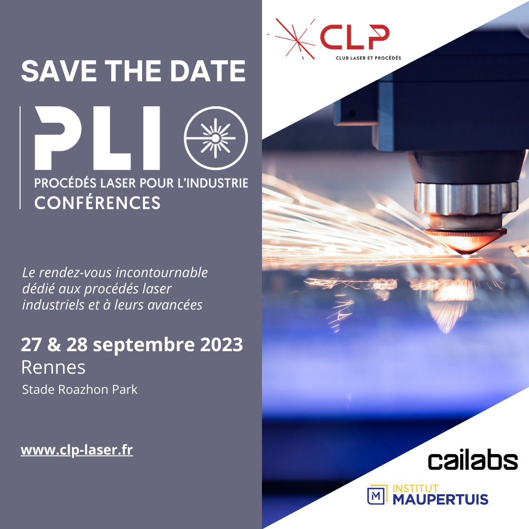 PLI Conférences 2023 - SAVE THE DATE !