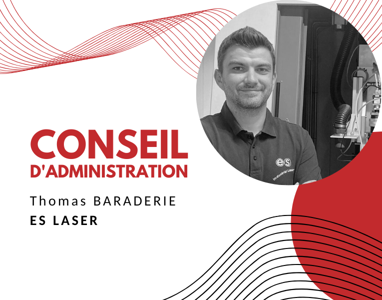 Conseil d'Administration : Thomas BARADERIE - ES LASER