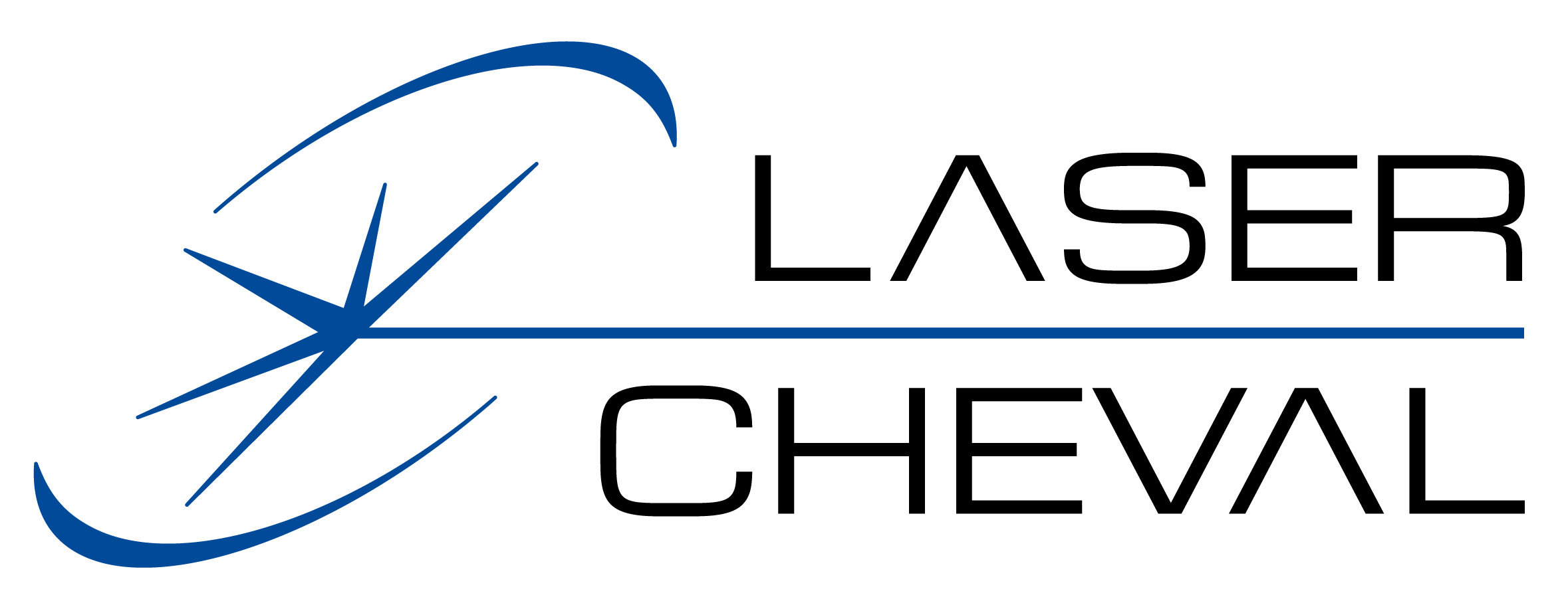 Logo adherent LASER CHEVAL