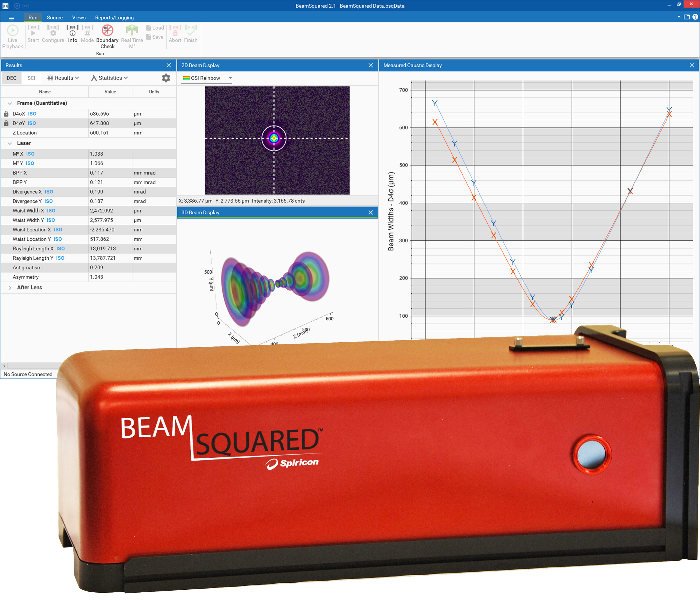 ALPhANOV fait confiance à l’instrument de mesure de la qualité du faisceau laser Ophir BeamSquared