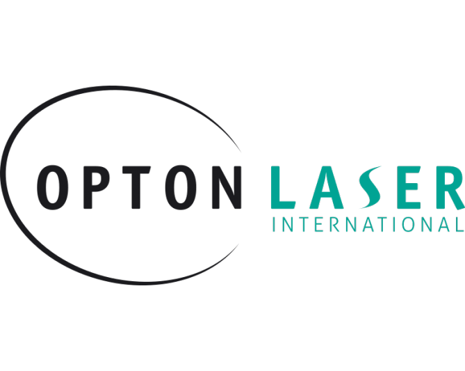 Logo adherent OPTON LASER INTERNATIONAL