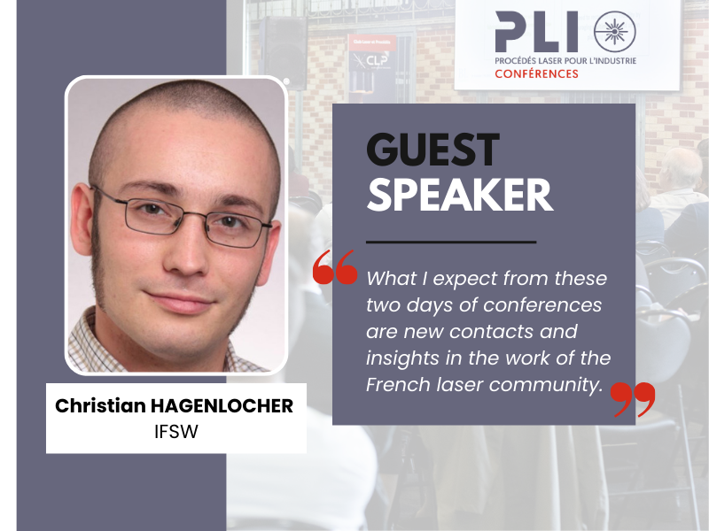 Guest Speaker at the PLI Conferences : Christian HAGENLOCHER
