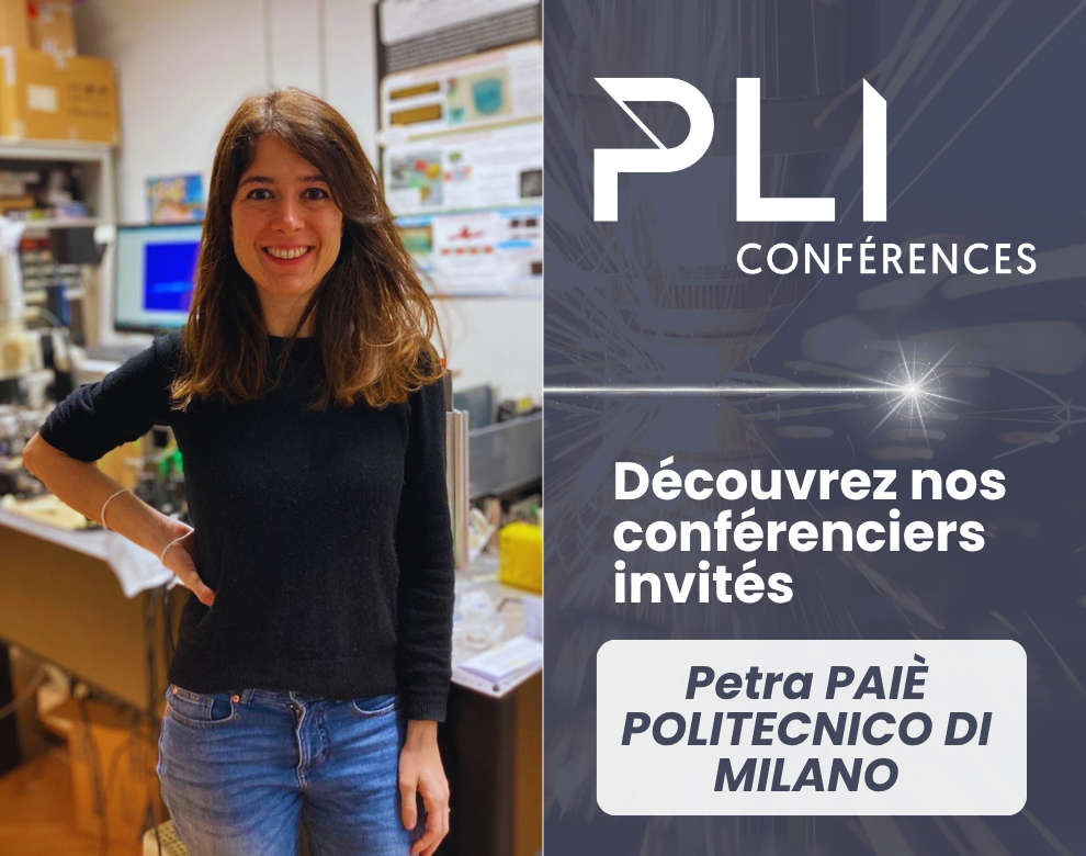 Découvrez nos conférenciers invités – Petra Paiè, Politecnico di Milano
