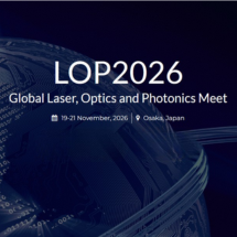 Événement Global Laser, Optics and Photonics Meet