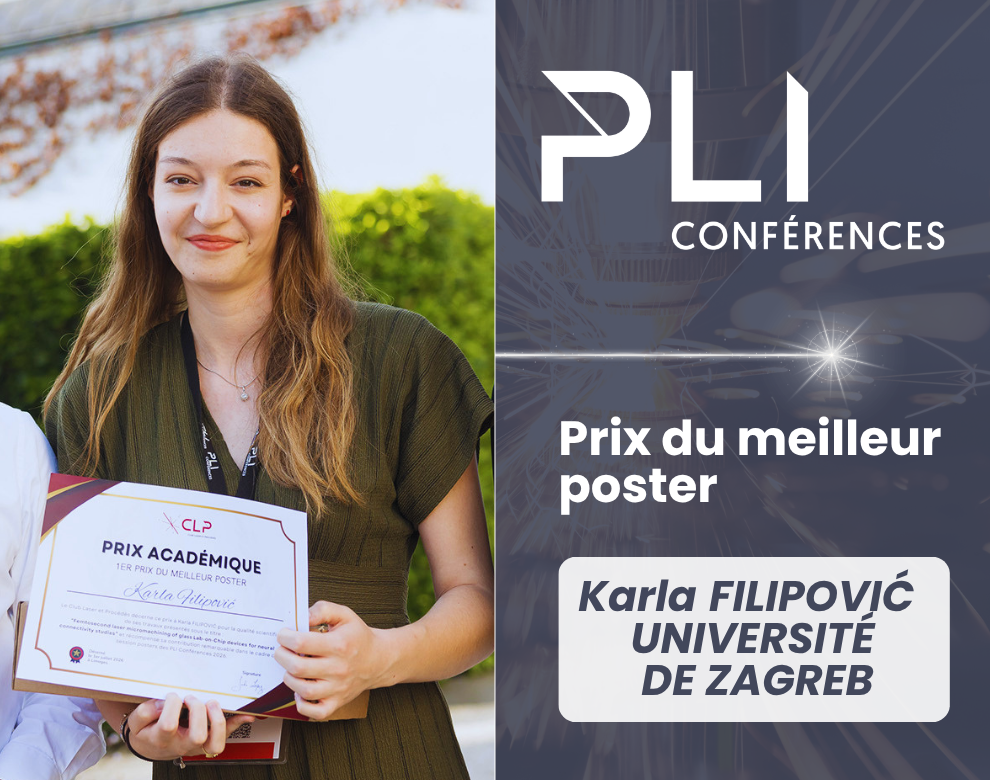 PLI Conférences 206 : la lauréate du Prix du meilleur poster témoigne